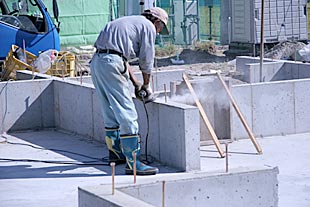 基礎施工状況