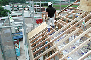 外観・建方2(6月12日)