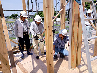 内部・柱傾斜測定