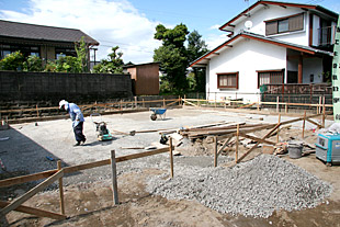 外観・地盤整地1