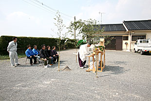 地鎮祭・祝詞奏上