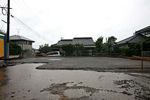 外観・整地と遣り方1