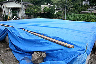 外観・土台と雨じまい