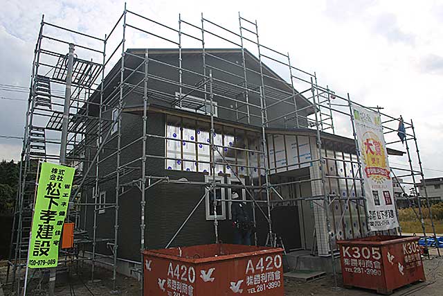 外観・サイディング施工2