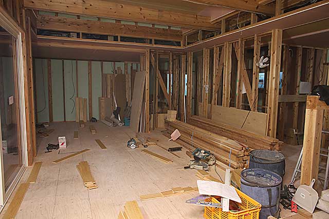 内部・リビング構造全景