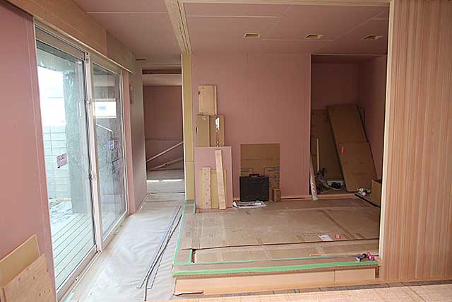 内部・和室下地施工1