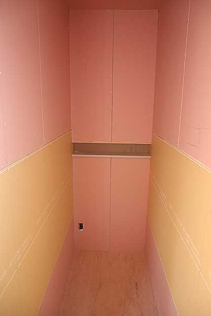 内部・トイレ下地施工