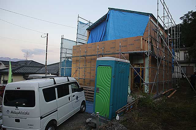 外観・耐火構造施工1