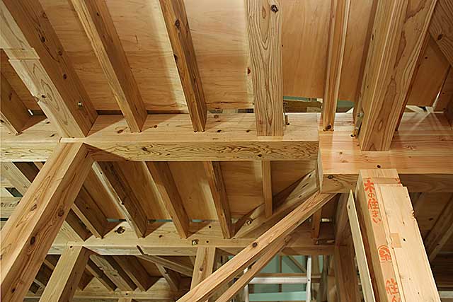 内部・天井構造躯体