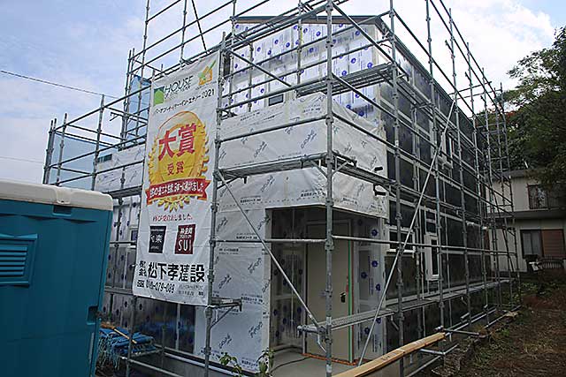 外観・遮熱断熱施工3