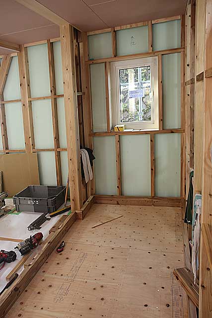 内部・床下構造施工