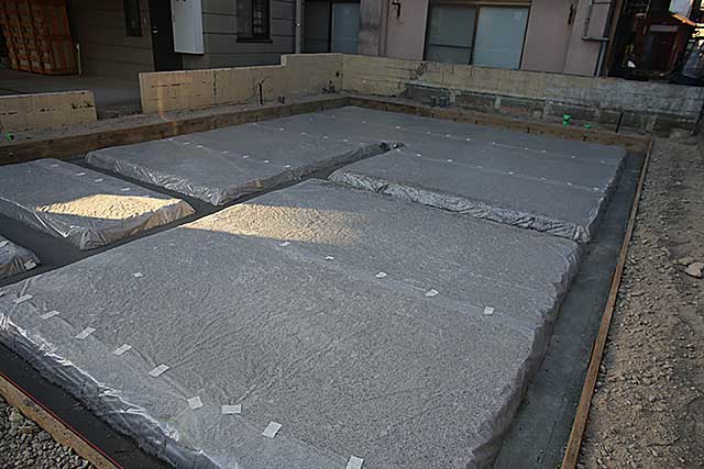 外観・基礎下防湿施工