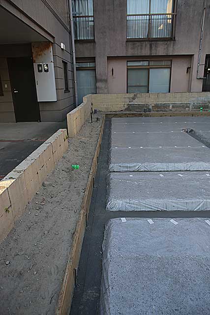 内部・根切り捨てコン施工3