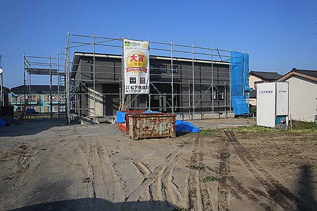 外観・サイディング施工1