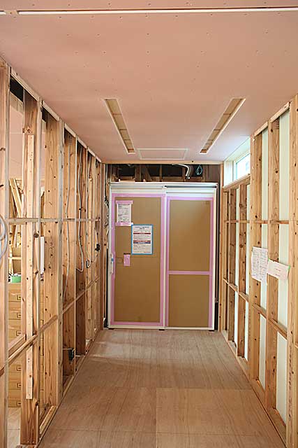 内部・水廻り下地施工