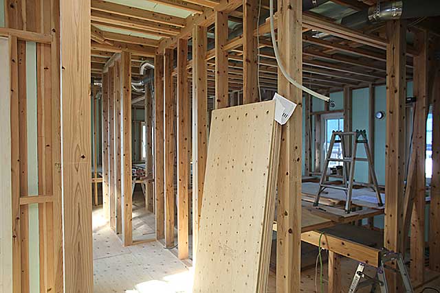 内部・構造躯体施工