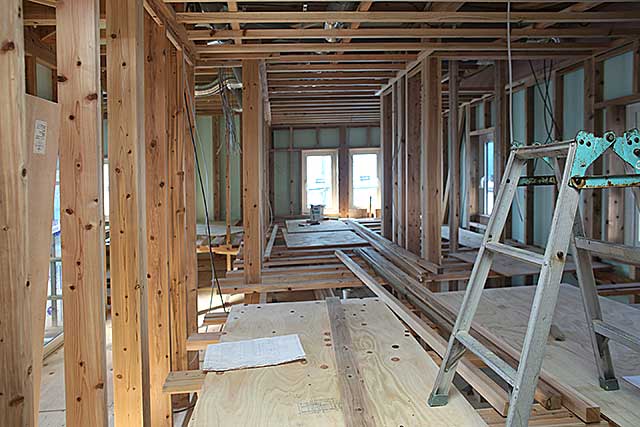 内部・天井構造躯体2