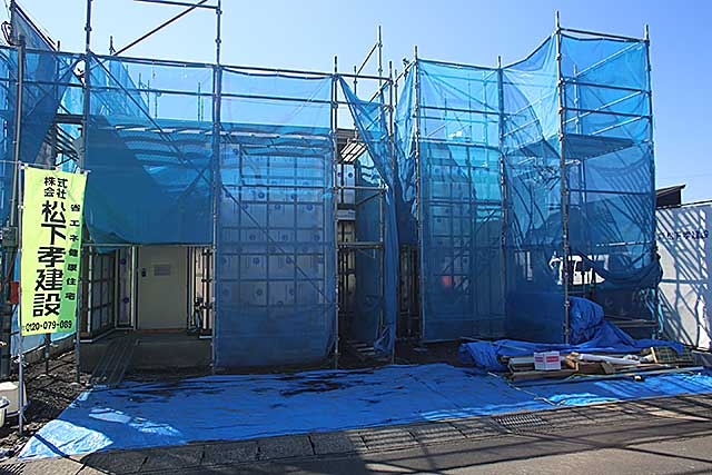 外観・遮熱施工2