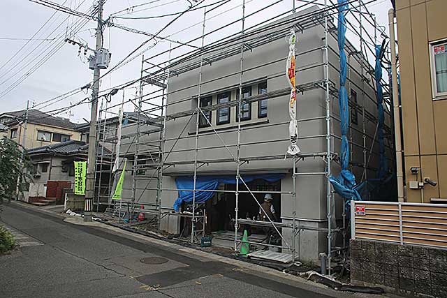 外観・サイディング施工1