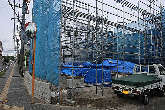 外観・遮熱断熱施工1