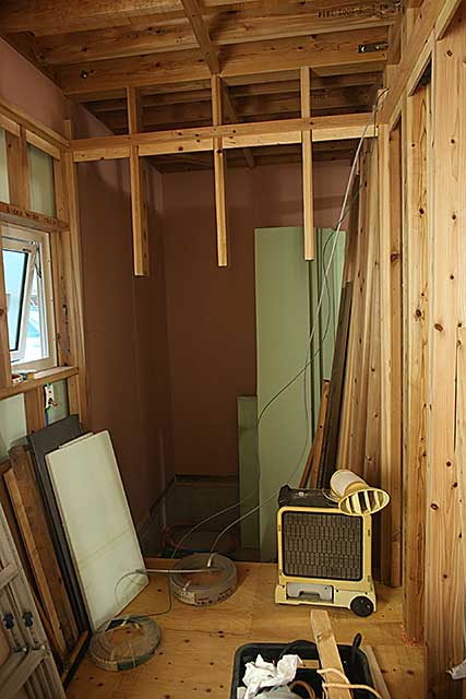 内部・浴室下地施工